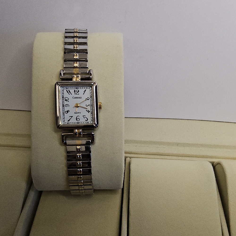 Elegant Two-Tone Women's Watch